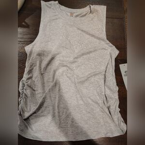 Gray Sleeveless Top
